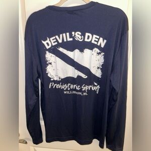 Devil’s Den Navy Blue Men's Shirt
